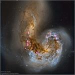 Astronomy Picture of the Day: Spiral Galaxy NGC 4038 in Collision