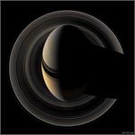 Crescent Saturn