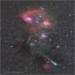 Astronomy Picture of the Day: Comet, Clusters and Nebulae