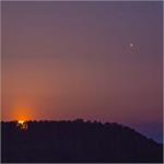 Astronomy Picture of the Day: Opposite the Setting Sun
