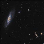 A View Toward M106