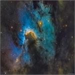Astronomy Picture of the Day: The Cave Nebula in Hydrogen, Oxygen, and Sulfur