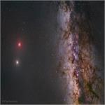 Astronomy Picture of the Day: Moon, Mars, and Milky Way