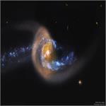 NGC 7714: Starburst after Galaxy Collision