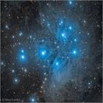 M45: The Pleiades Star Cluster