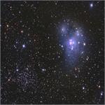 NGC 7129 and NGC 7142
