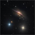 پرتره کهکشان NGC 1055