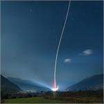 Astronomy Picture of the Day: Rocket Launch between Mountains