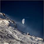 Astronomy Picture of the Day: Gibbous Moon beyond Swedish Mountain