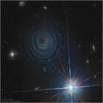 تصویر نجومی روز ناسا: مارپیچ شگفت آور در سیستم ستاره‌ای ال‌ال پگاسی