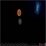 GW200115 : شبیه‌سازی ادغام یک سیاهچاله با ستاره‌ی نوترونی