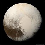 Pluto in True Color