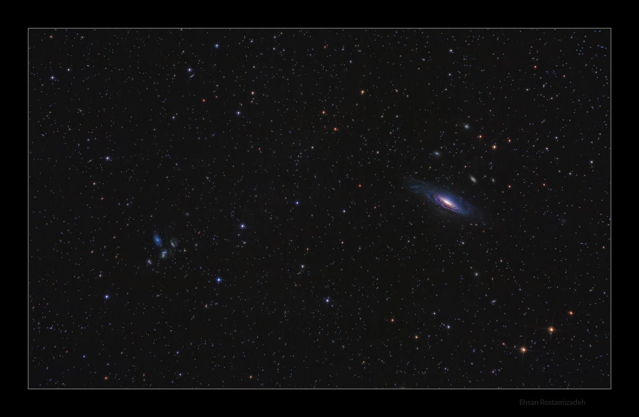 NGC 7331 & Stephan's Quintet