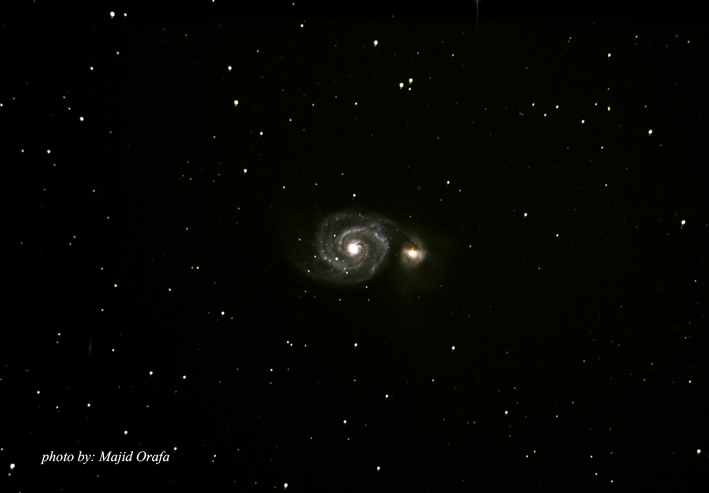 کهکشان گرداب (M51)