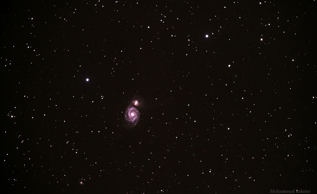 کهکشان گرداب M51