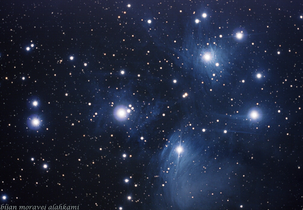 خوشه پروین ((ثریا)  M45  -The Pleiades