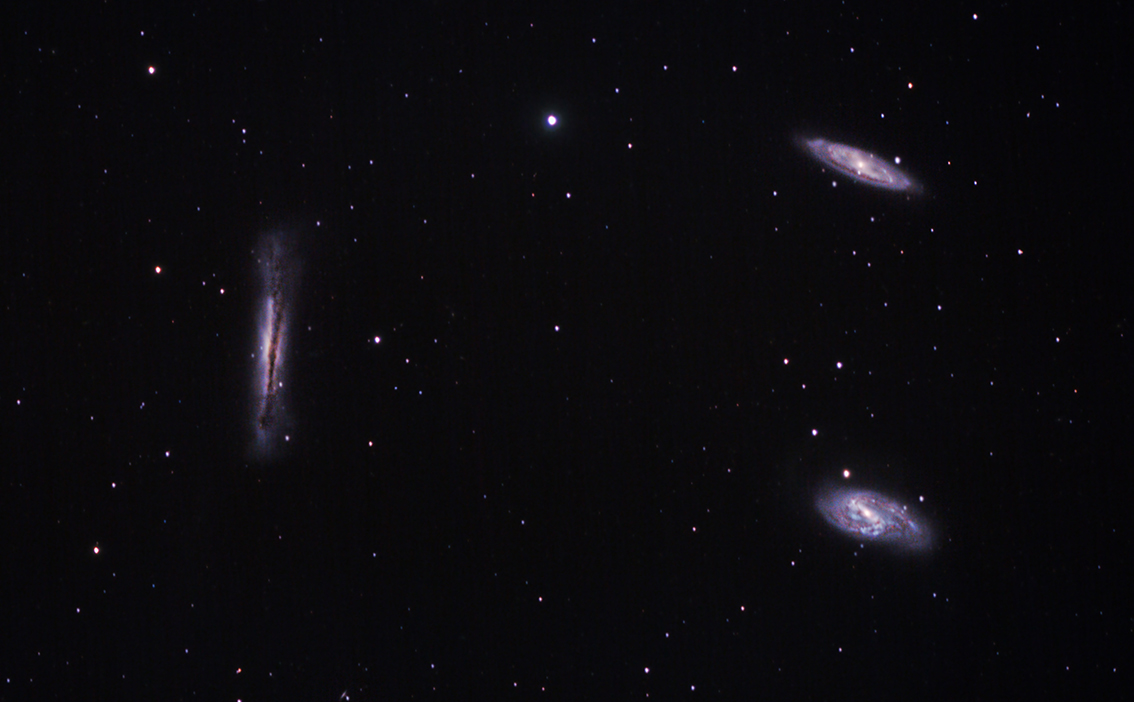 M65 M66 NGC3628 - Leo Triplet