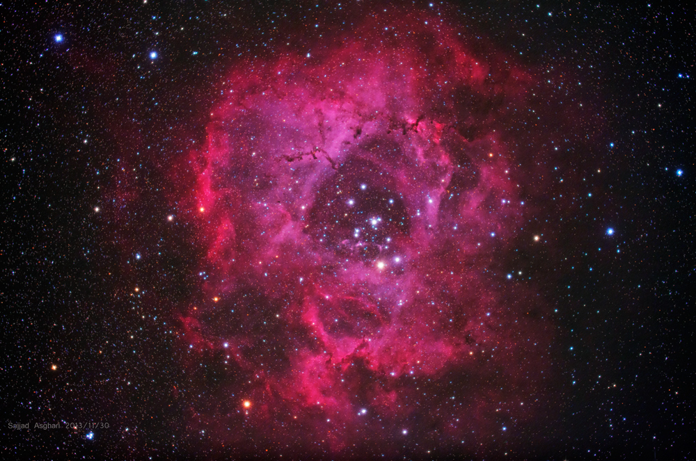 سحابی رز Rozet Nebula