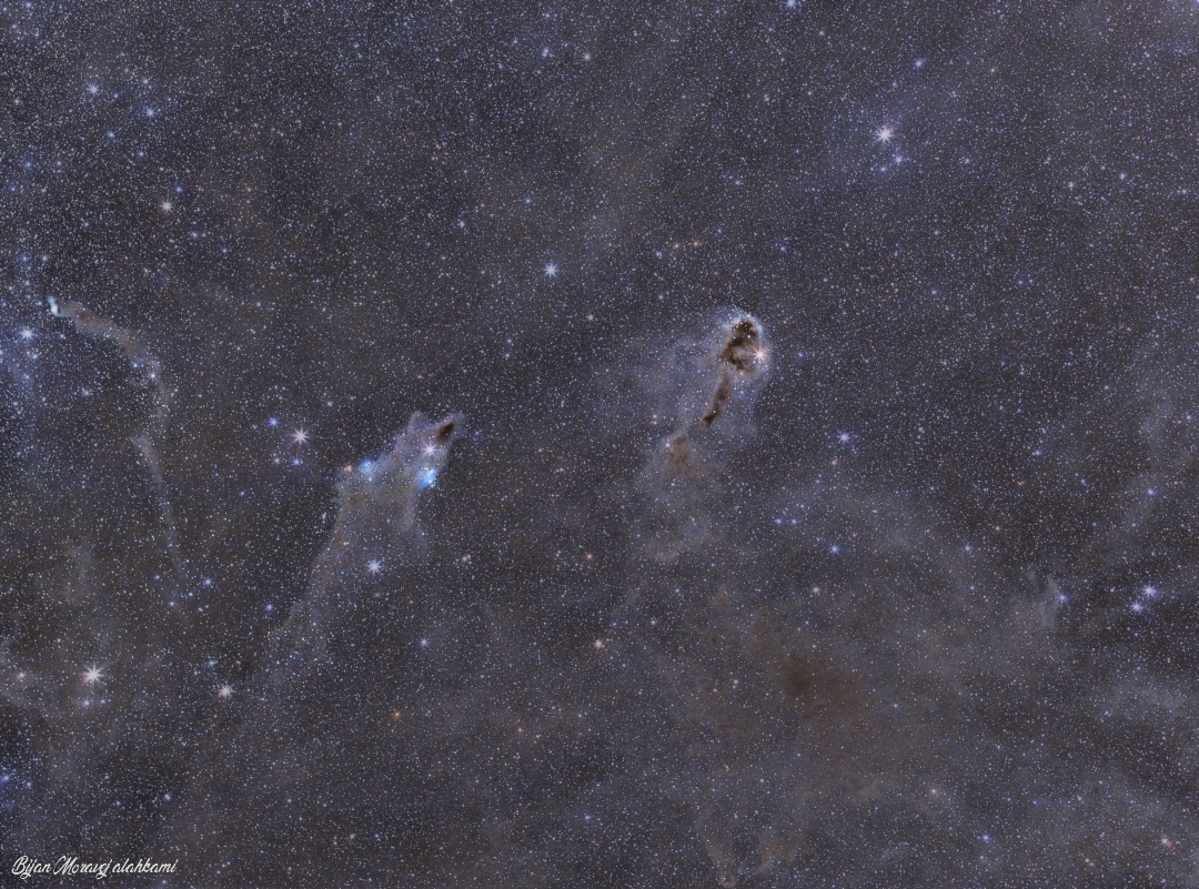 Dusty Nebulae& Molecular Clouds in Cepheus