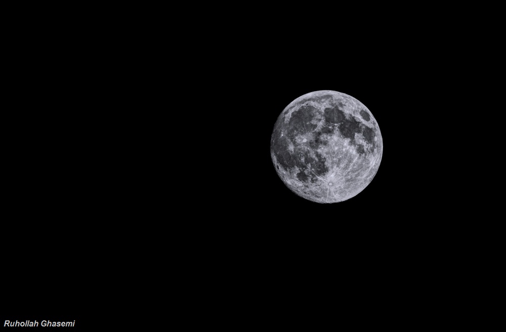 HDR of Supermoon