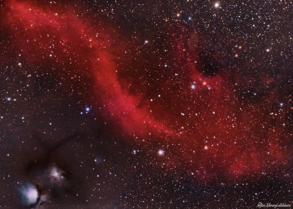 A part of barnard loop and Messier 78