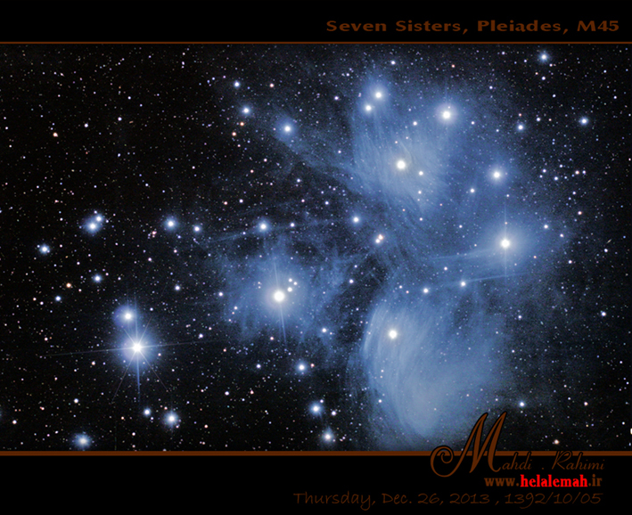 Seven Sisters, Pleiades...