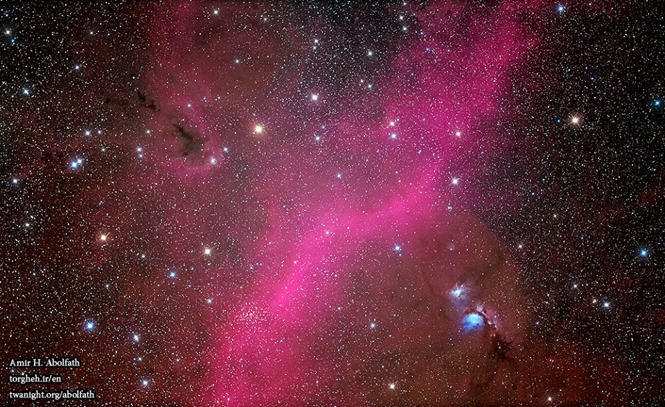 M78, apart of Barnard loop and VDB 62, 63