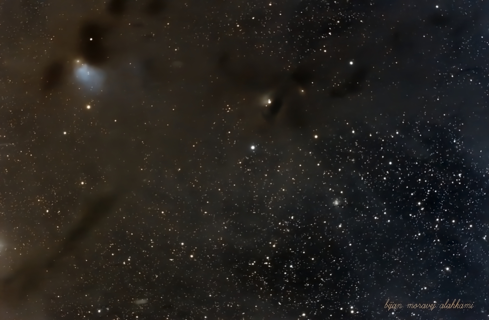 Dusty Nebulae in Taurus lbn 782