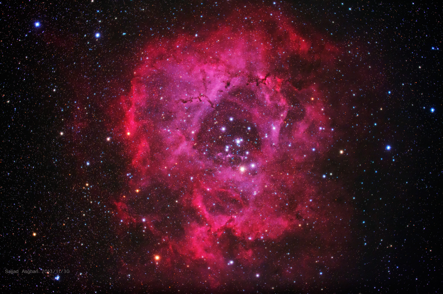 سحابی رز  (ویرایش جدید)Rozet Nebula