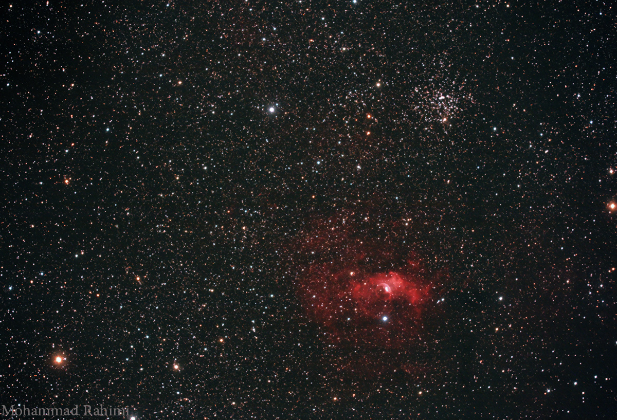 NGC7635 + M52
