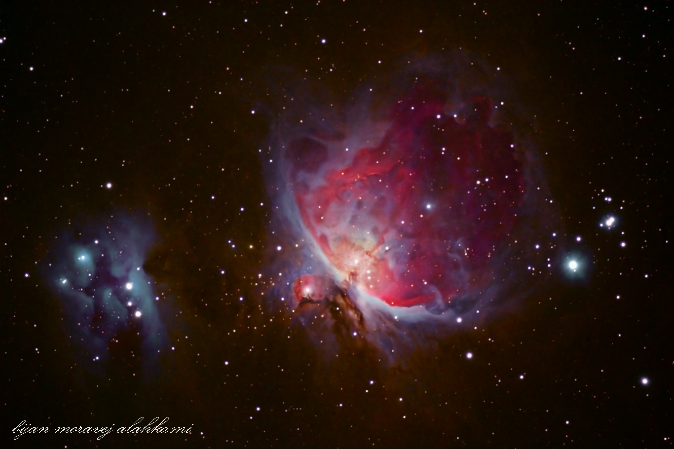 Orion Nebula m42 &running man nebula