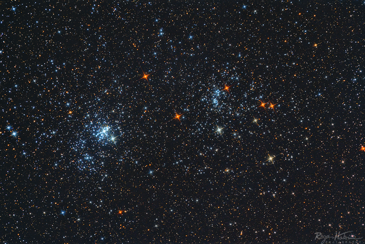 NGC 869 & NGC 884 - The Double Cluster